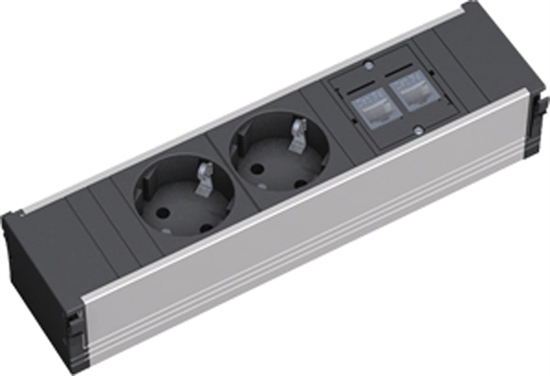Изображение Bachmann CONI 2x earthing contact 2x CAT6 GST18