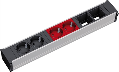 Изображение Bachmann CONI 2xCEE7/3 2xCEE7/3 rt, earthing contact 2xblack+2xred