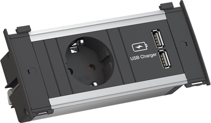 Picture of Bachmann KAPSA X-Small 1x earthing contact 1x USB charger, GST18 connector