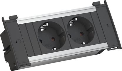 Picture of Bachmann KAPSA X-Small 2x earthing contact, Mounting plug