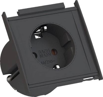 Picture of Bachmann KAPSA XX-Small 1x earthing contact, Mounting plug