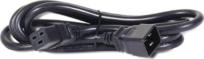 Изображение Bachmann mains cable IEC320/C19-C20 16A/250V IEC connection, black, 0.5 m