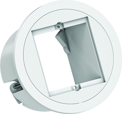 Picture of Bachmann PIX 1xCM RAL9010 Decorative ring in stainless steel look