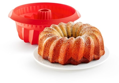 Attēls no Banquet Lékué Form silikonow do ciasta 22cm Czerwony