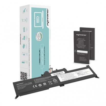 Attēls no Bateria 00HW027 01AV434 do Lenovo ThinkPad Yoga 260 370 X380 - 2700 mAh (40 Wh)