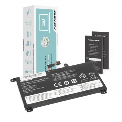 Attēls no Bateria 01AV493 do Lenovo ThinkPad T570 T580 P51S - 2000 mAh (30 Wh)