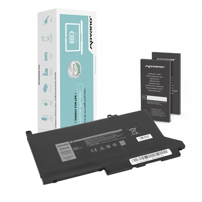 Attēls no Bateria DJ1J0 C27RW do Dell Latitude 7280 7290 7380 7390 7480 7490 - 11.4V - 3000 mAh (34 Wh)
