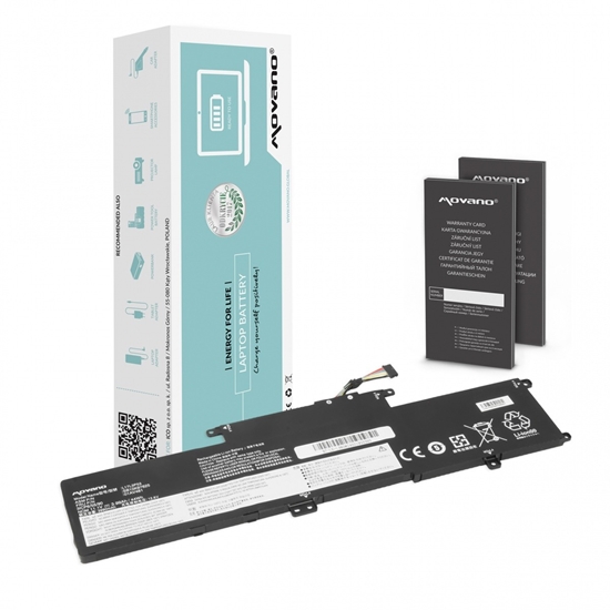 Изображение Bateria L17L3P53 do Lenovo ThinkPad Yoga L380 L390 - 3990 mAh (44 Wh)