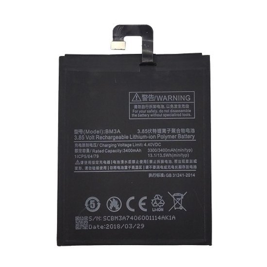 Изображение Battery XIAOMI Mi Note 3 (BM3A)