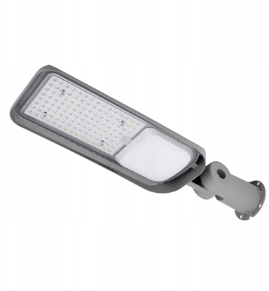 Picture of Bemko Oprawa, lampa uliczna LED JAZMIN 100W 13500lm 4000K IP65 jasnoszara barwa NW biaa neutralna czujnik zmierzchu BEMKO