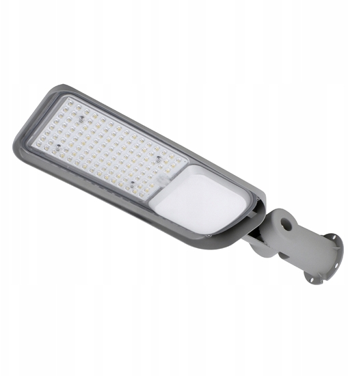 Picture of Bemko Oprawa, lampa uliczna LED JAZMIN 100W 13500lm 4000K IP65 jasnoszara barwa NW biaa neutralna czujnik zmierzchu BEMKO