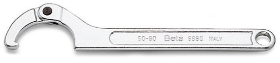 Изображение Beta Tools Klucz hakowy z pazurem przegubowy 50-120mm (000990280)