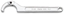 Attēls no Beta Tools Klucz hakowy z pazurem przegubowy 50-120mm (000990280)