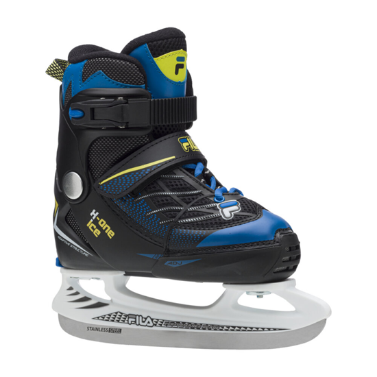Picture of Bērnu hokeja slidas FILA X-One Ice Blue/Lime (S)