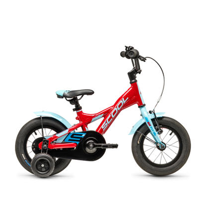 Изображение Bērnu velosipēds S´COOL XXlite, 12" sarkans/gaiši zils