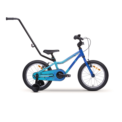Изображение Bērnu velosipēds TABOU Rocket FR, 18" zili tirkīza krāsā