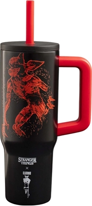 Attēls no Bialetti - kubek termiczny ze somk i uchwytem Stranger Things 900ml - wieccy w ciemnoci