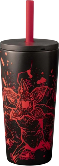 Picture of Bialetti - kubek termiczny ze somk Stranger Things 600ml - wieccy w ciemnoci