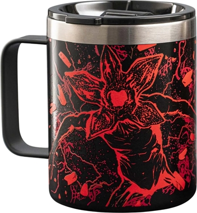 Attēls no Bialetti Bialetti - Kubek termiczny z uchwytem Stranger Things 420ml - wieccy w ciemnoci