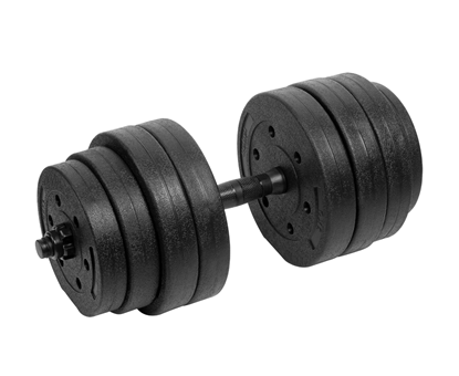 Изображение Bitumena regulējamas hantele 1x20kg REBEL ACTIVE