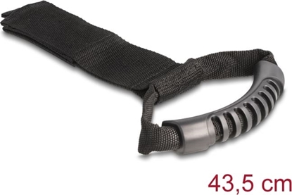 Attēls no Carrying Strap, L435xW50mm, black, 2pcs, Delock