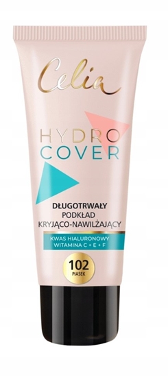 Picture of Celia CELIA Hydro Cover Dugotrway podkad kryjco - nawilajcy 102 Piasek 30 ml