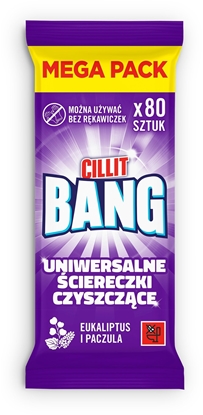 Picture of CILIT CIERECZKI CZYSZCZCE UNIWERSALNE CILLIT BANG 80 SZT.