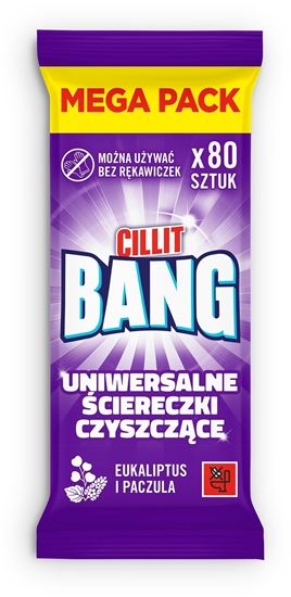 Picture of CILIT CIERECZKI CZYSZCZCE UNIWERSALNE CILLIT BANG 80 SZT.