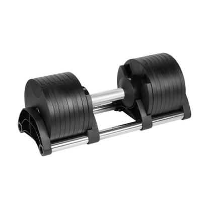 Picture of Čuguna regulējama automātiskā hantele 36 kg, 2 kg solis, REBEL ACTIVE (1 gab.)