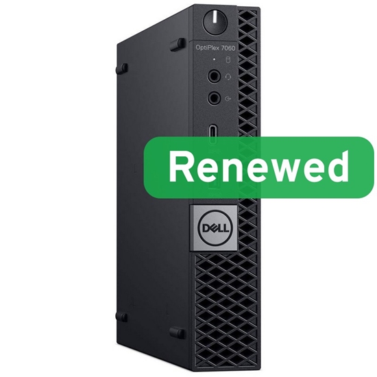 Изображение DELL Renewed Grade A | OptiPlex 7060 Micro | Intel Core i5 | i5‑8500T | 8 GB | SSD | 128 GB | Intel UHD Graphics 630 | Windows 11 Pro