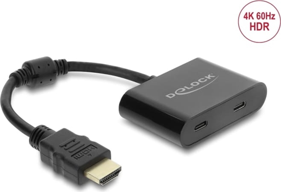 Изображение Delock Adapter HDMI male to USB Type-C™ female (DP Alt Mode) 4K 60 Hz