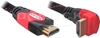 Picture of Delock Cable High Speed HDMI with Ethernet – HDMI A male > HDMI A male angled 4K 2 m