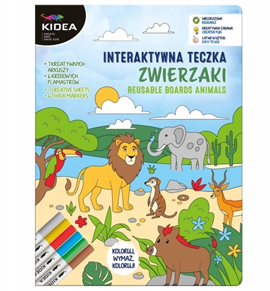 Attēls no Derform ZEST KREAT INTERAKT TECZKA ZWIERZAKI KIDEA F