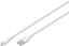 Изображение Digitus Lightning silicone connection cable, USB-A - Lightning 0.5m, white