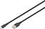 Picture of Digitus Lightning silicone connection cable, USB-A - Lightning 1m, black
