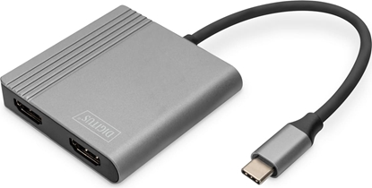 Attēls no Digitus USB Type-C 4K 2-in-1 HDMI Graphics Adapter