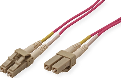 Picture of Divers Quality LWL-Kabel duplex 50/125µm OM4 LC/LC, 15 m