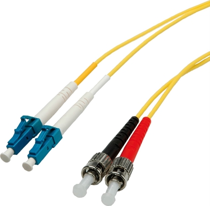Picture of Divers Quality LWL-Kabel Single Mode E9/125µm OS2, LC/ST, gelb, 10 m