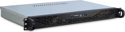 Picture of Divers VALUE 19" Industrial Rack-Mount Server Chassis, 1UH, black