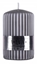 Picture of Donau Home wieca supek ryflowana DONAU HOME Alva, 60x90mm, szary