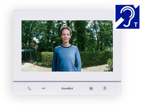 Picture of DoorBird IP Video Stacja wewntrzna A1103T Polar White Edition