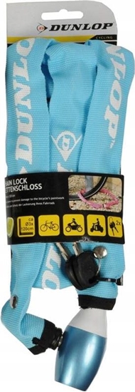Picture of Dunlop Dunlop - Zapicie rowerowe na zamek acuch 120cm (Niebieski)