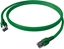 Picture of Easylan FlexBoot Patch Cable Cat.6A, S/FTP, green, 0.5 m