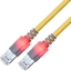 Picture of Easylan S/FTP DualBoot LED Patch Cable Cat.6 (Class E), LSOH, yellow, 3 m