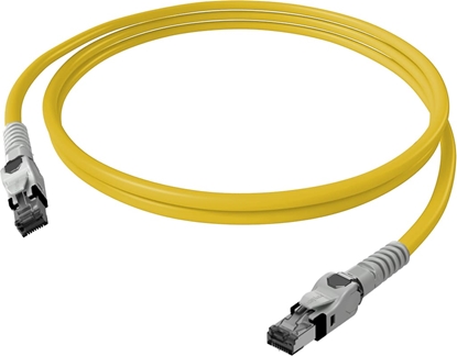 Attēls no Easylan VarioBoot Patch cable Cat.6A, S/FTP, yellow, 2 m