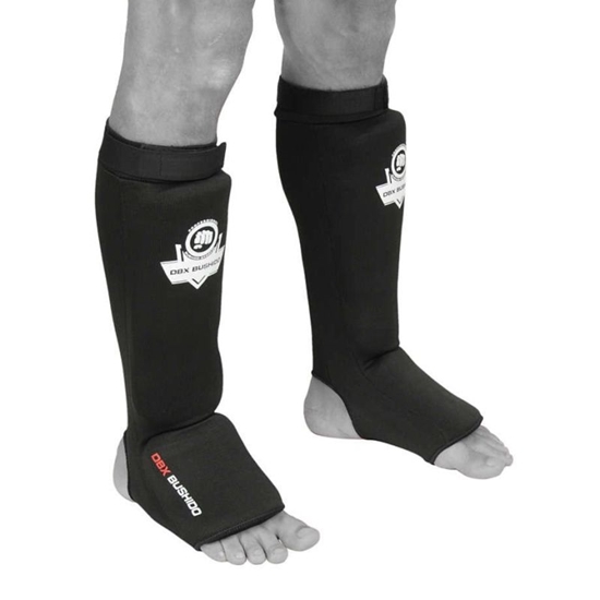 Picture of Elastīgi apakšstilbu sargi M - Shinrage melni - XL