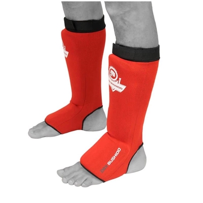 Изображение Elastīgi apakšstilbu sargi M - Shinrage sarkani - L
