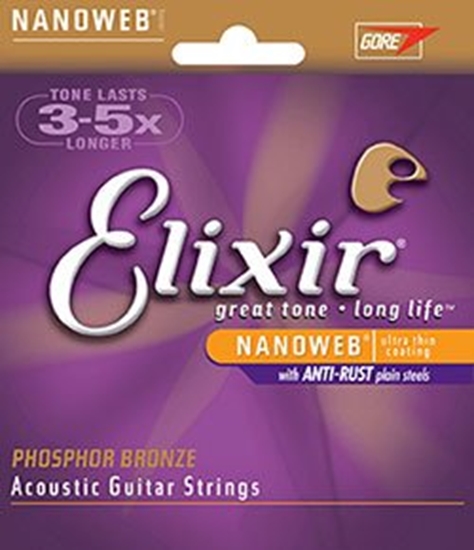 Picture of Elixir Strings Gitara struna instrumentu muzycznego Akustyczny 6 szt. 16002