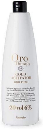 Attēls no Fanola Oro Therapy 24k Gold Activator Oro Puro 6 % / 20 Vol. / 1000 ml