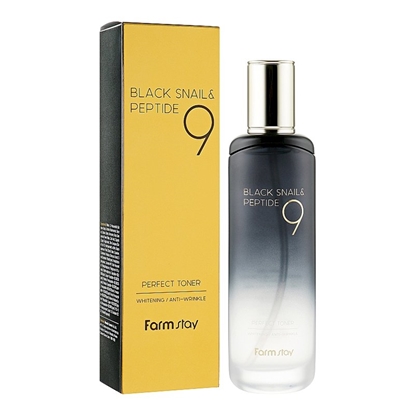 Picture of FarmStay Black Snail & Peptide 9 Perfect Toner 120ml